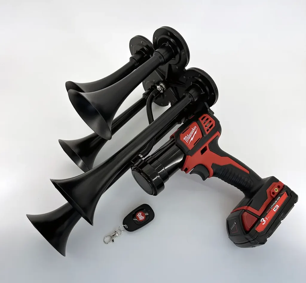 Portable train horns are necessary equipment for preventing hazards and ensuring safety